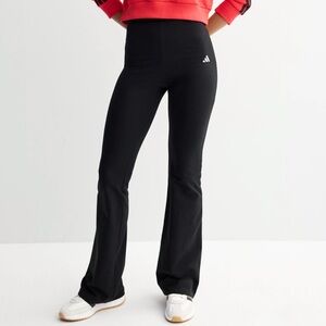 NWT Adidas Essentials Small Logo Flare Leggings